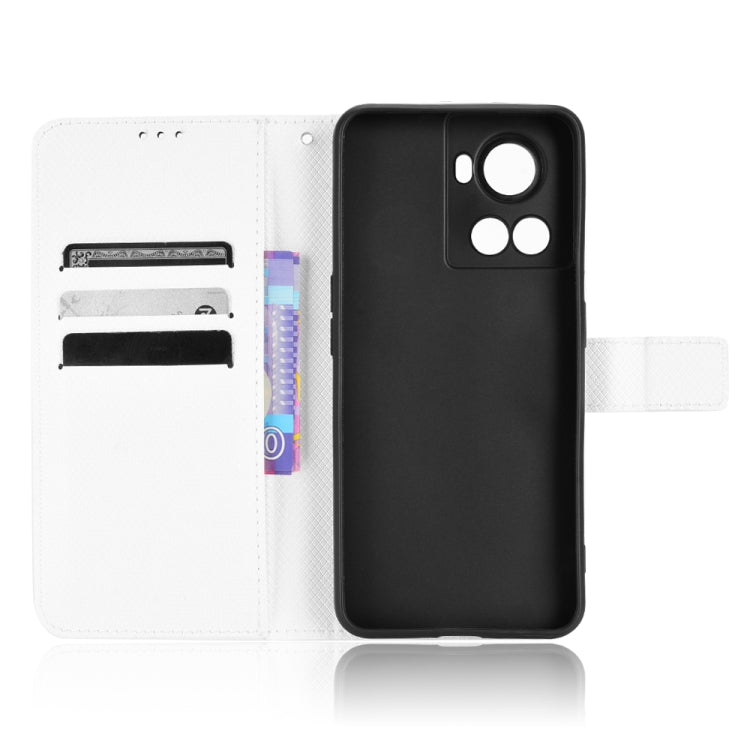 For OnePlus Ace 5G / 10R Diamond Texture Leather Phone Case