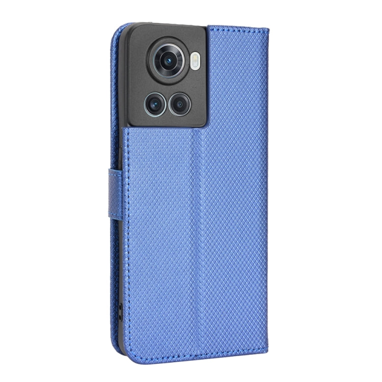For OnePlus Ace 5G / 10R Diamond Texture Leather Phone Case