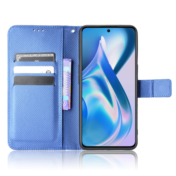 For OnePlus Ace 5G / 10R Diamond Texture Leather Phone Case