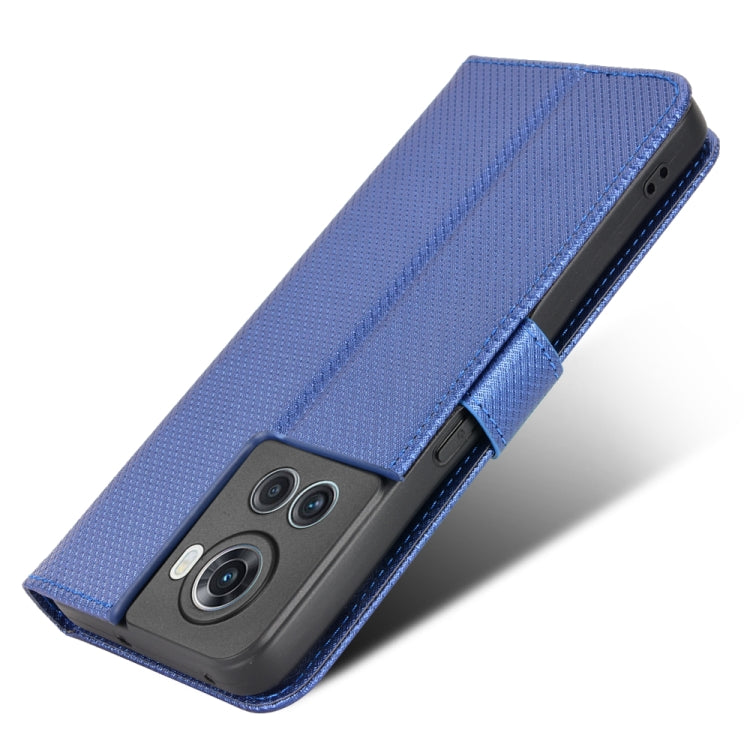 For OnePlus Ace 5G / 10R Diamond Texture Leather Phone Case