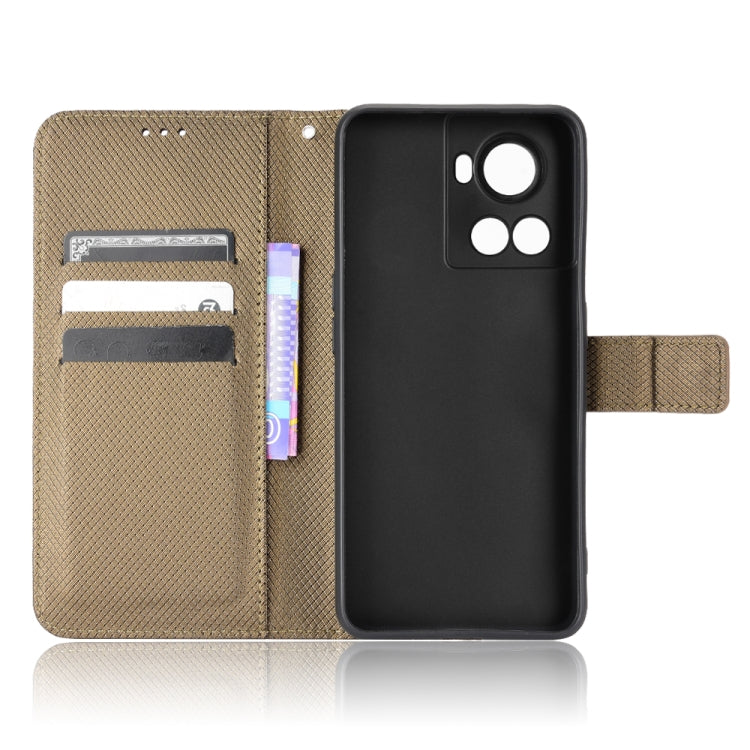 For OnePlus Ace 5G / 10R Diamond Texture Leather Phone Case