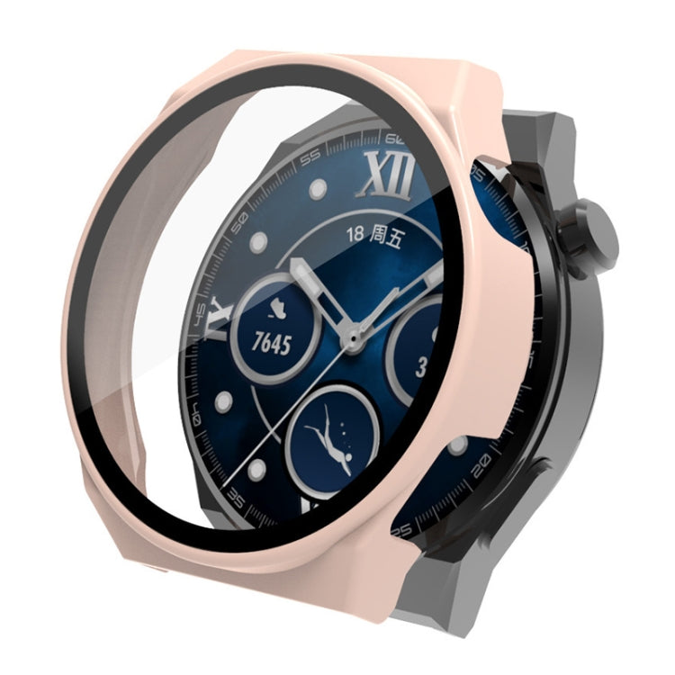 For Huawei Watch GT 3 Pro 46mm PC + Tempered Glass Watch Case
