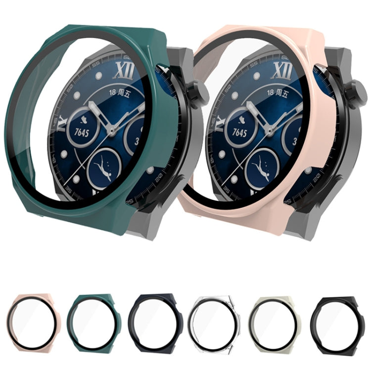 For Huawei Watch GT 3 Pro 46mm PC + Tempered Glass Watch Case