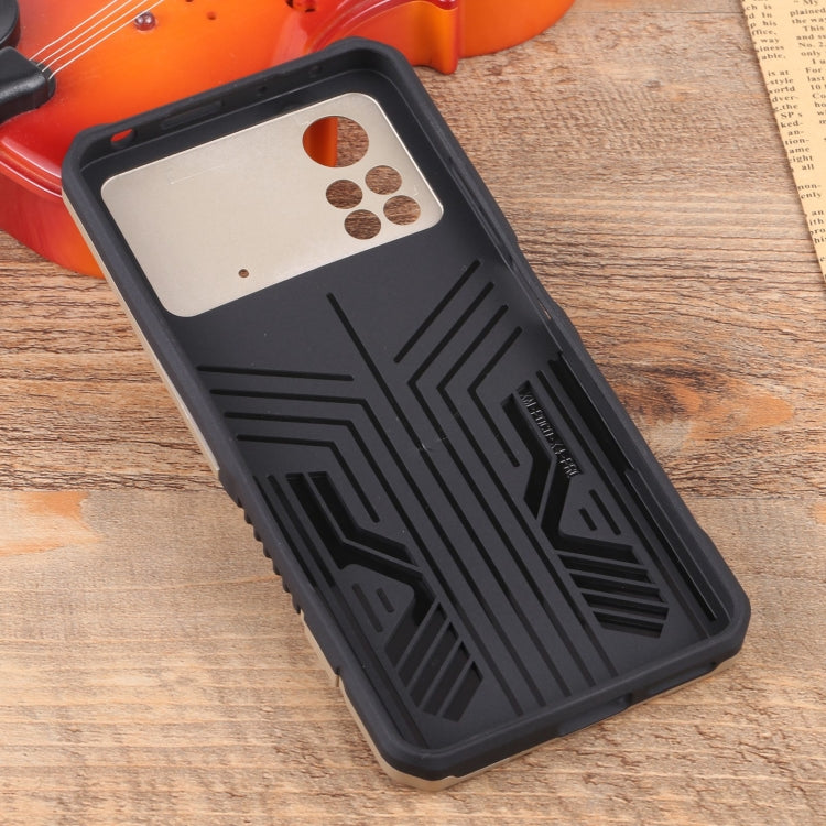 For Xiaomi Poco X4 Pro 5G All Inclusive Double-color TPU + PC Phone Case