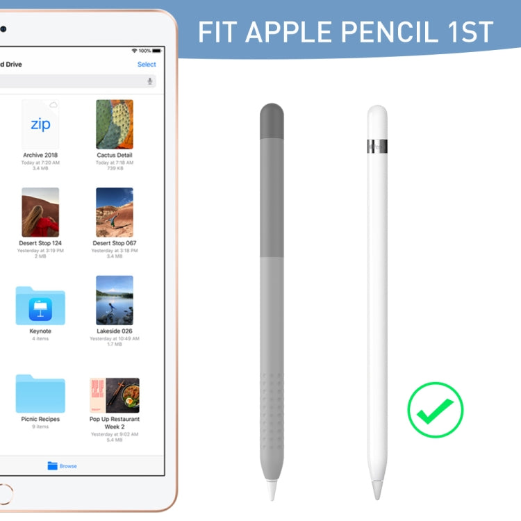 DUX DUCIS Gradient Silicone Stylus Protective Case for Apple Pencil 1st Gen