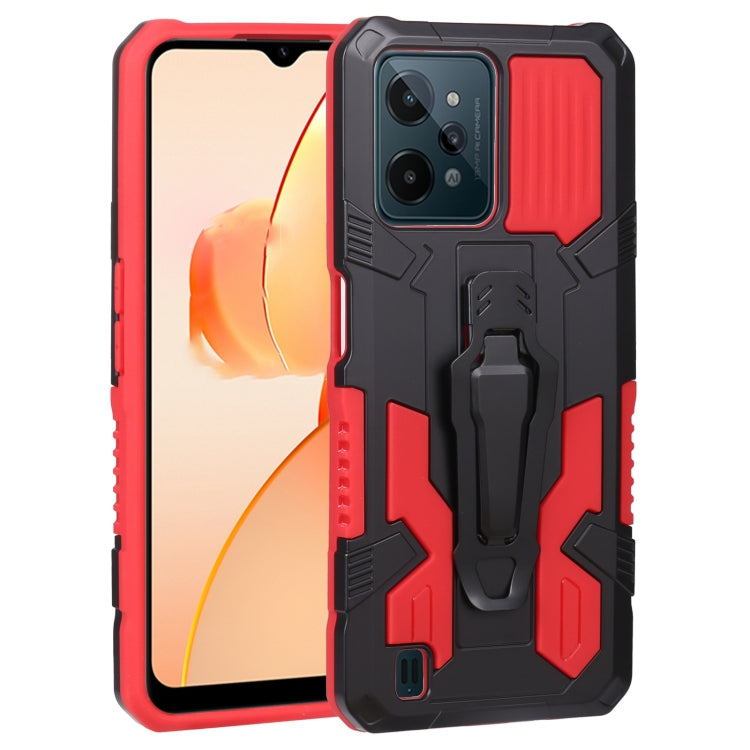 For OPPO Realme C31 Armor Warrior PC + TPU Phone Case