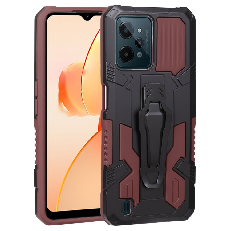 For OPPO Realme C31 Armor Warrior PC + TPU Phone Case