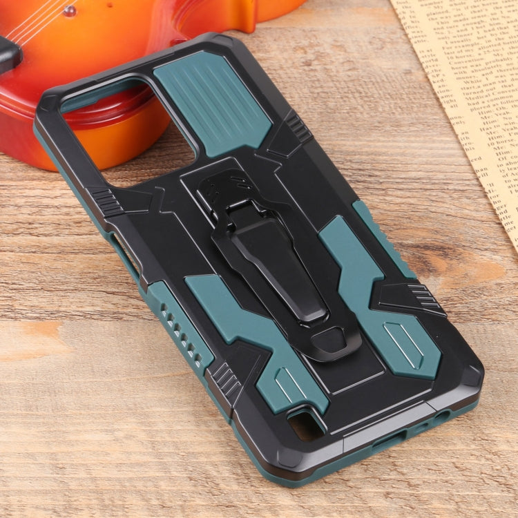 For OPPO Realme C31 Armor Warrior PC + TPU Phone Case