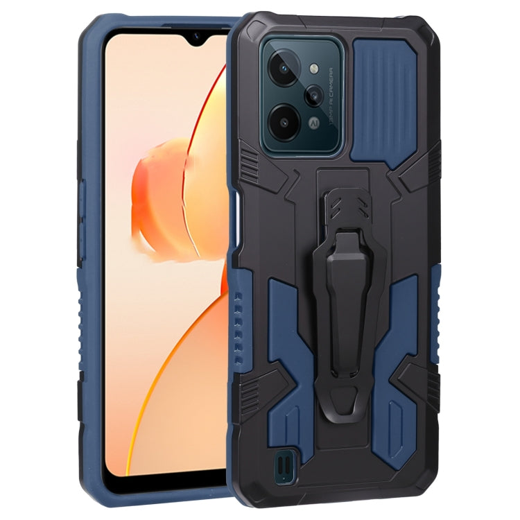 For OPPO Realme C31 Armor Warrior PC + TPU Phone Case