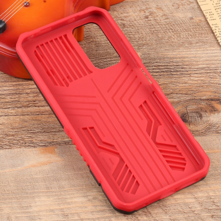 For Xiaomi Redmi Note 11S Armor Warrior PC + TPU Phone Case