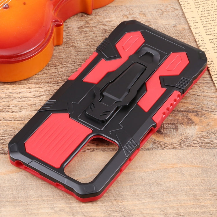 For Xiaomi Redmi Note 11S Armor Warrior PC + TPU Phone Case