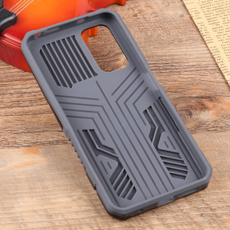 For Xiaomi Redmi Note 11S Armor Warrior PC + TPU Phone Case