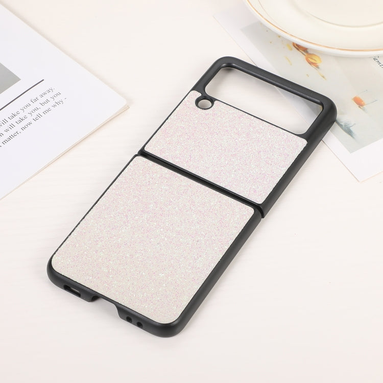 For Samsung Galaxy Z Flip3 5G Glitter PU Leather Phone Case