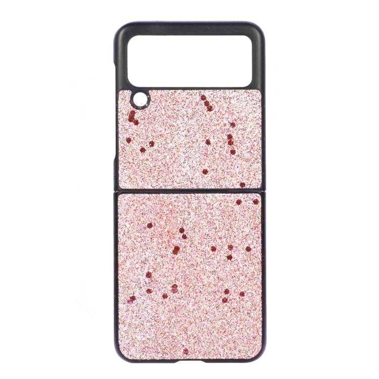 For Samsung Galaxy Z Flip3 5G Glitter PU Leather Phone Case