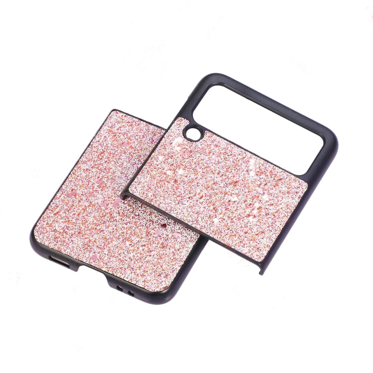 For Samsung Galaxy Z Flip3 5G Glitter PU Leather Phone Case