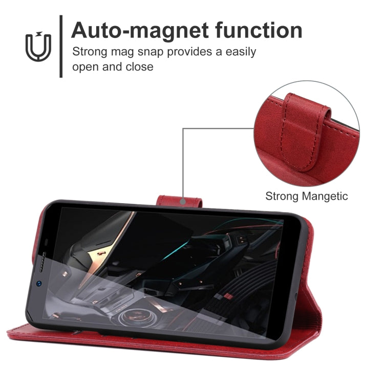 For Oukitel WP18 Leather Phone Case