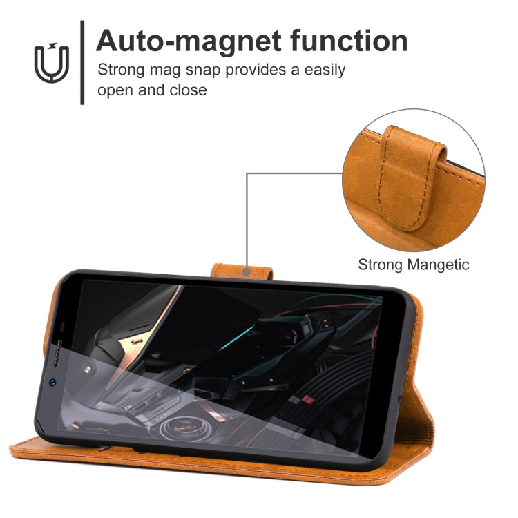 For Oukitel WP18 Leather Phone Case