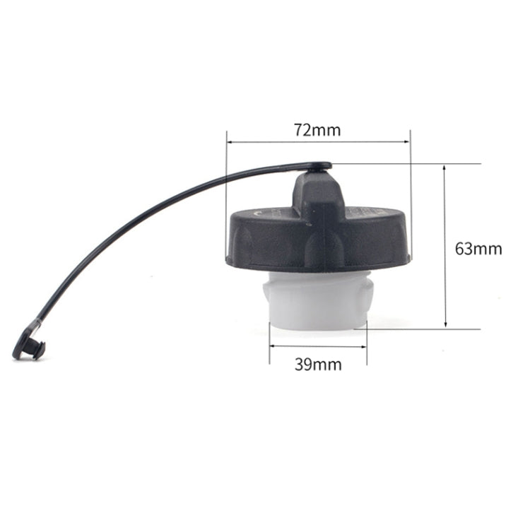 A3701 Car Fuel Tank Cap 52124512AA for Jeep