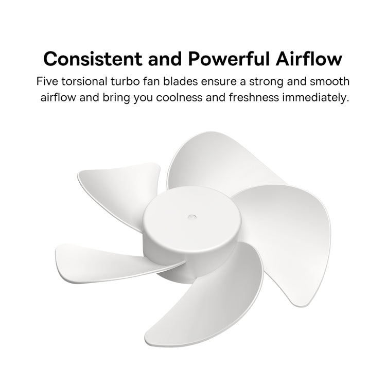 Baseus Serenity Pro Desktop USB Electric Fan(White)