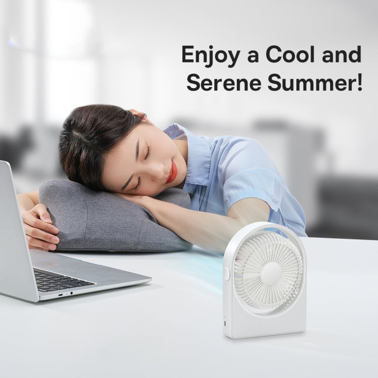 Baseus Serenity Pro Desktop USB Electric Fan(White)