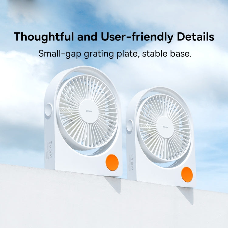 Baseus Serenity Pro Desktop USB Electric Fan(White)