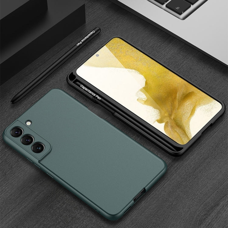 For Samsung Galaxy S22 5G GKK Ultra-thin Skin Feel Phone Case with Stylus