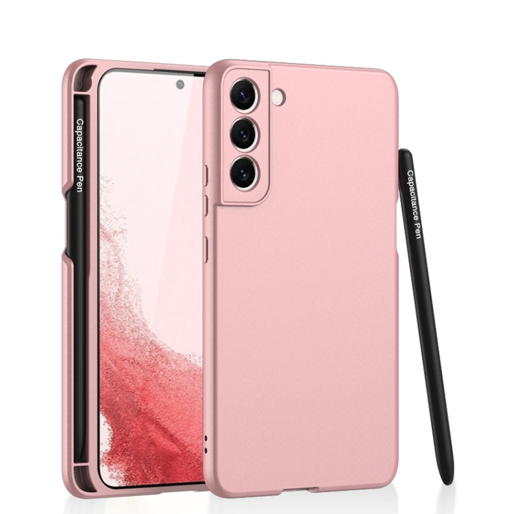 For Samsung Galaxy S22 5G GKK Ultra-thin Skin Feel Phone Case with Stylus