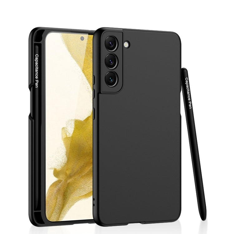 For Samsung Galaxy S22 5G GKK Ultra-thin Skin Feel Phone Case with Stylus