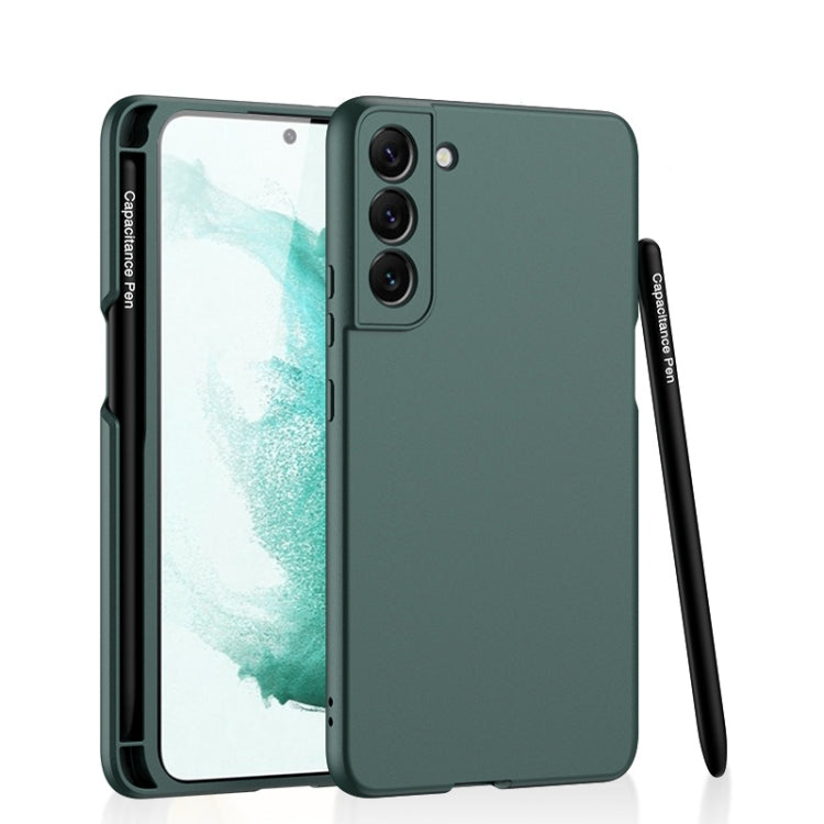 For Samsung Galaxy S22 5G GKK Ultra-thin Skin Feel Phone Case with Stylus