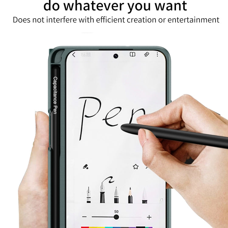 For Samsung Galaxy S22+ 5G GKK Flip Leather Phone Case with Stylus Pen