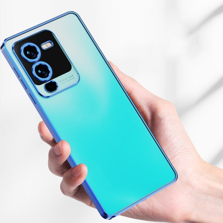 For vivo S15 Pro Electroplated Frosted Phone Case