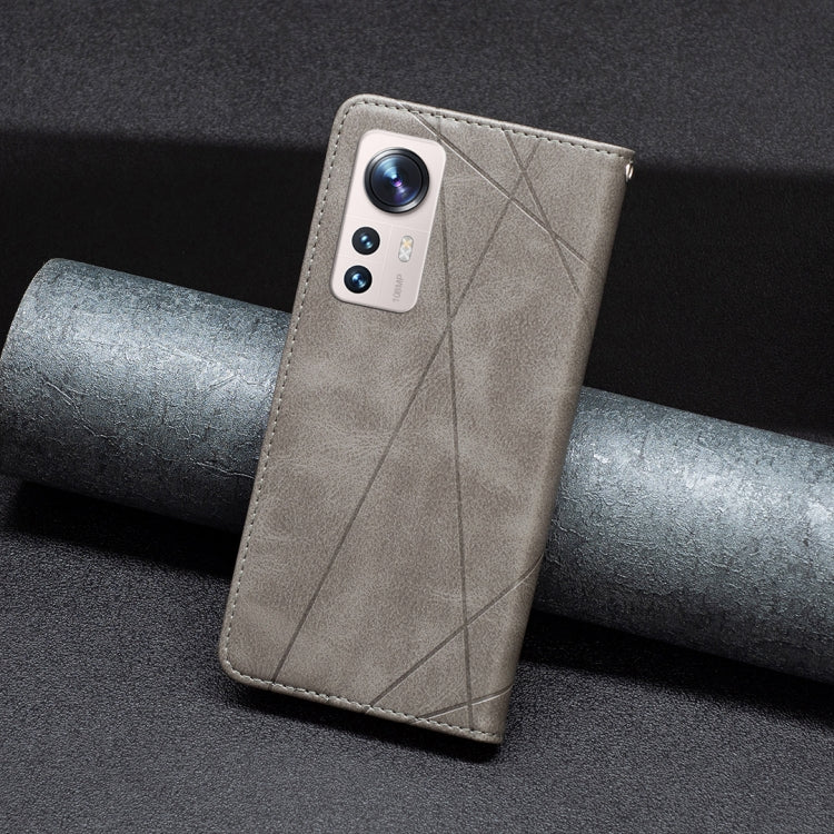 For Xiaomi 12 Lite Prismatic Invisible Magnetic Leather Phone Case