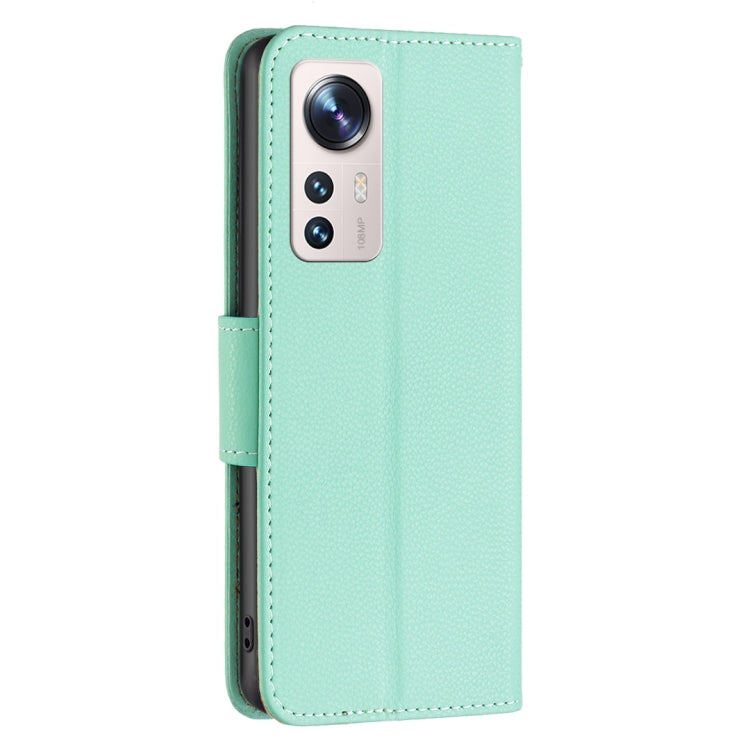 For Xiaomi 12 Lite Litchi Texture Pure Color Leather Phone Case