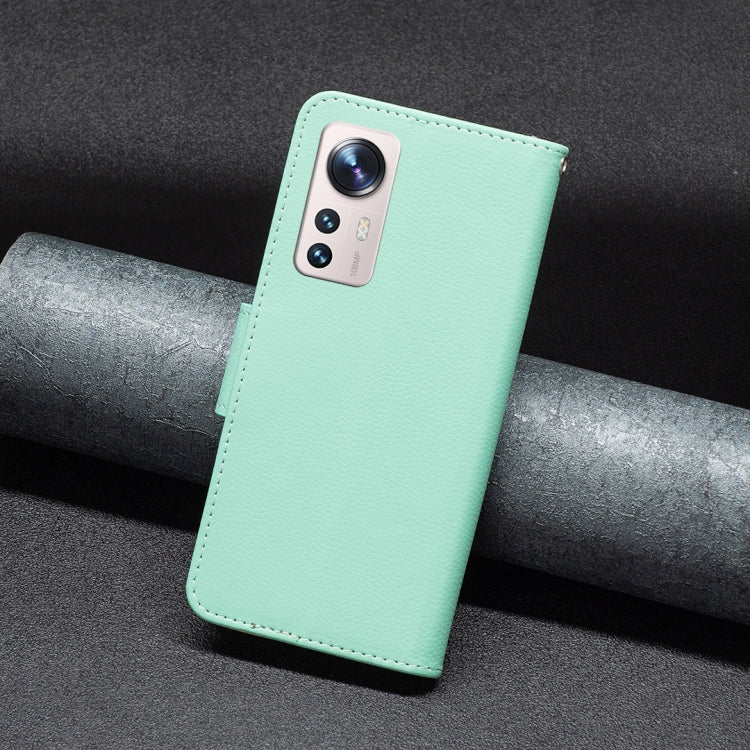 For Xiaomi 12 Lite Litchi Texture Pure Color Leather Phone Case