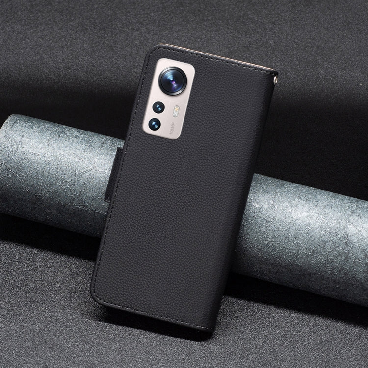 For Xiaomi 12 Lite Litchi Texture Pure Color Leather Phone Case