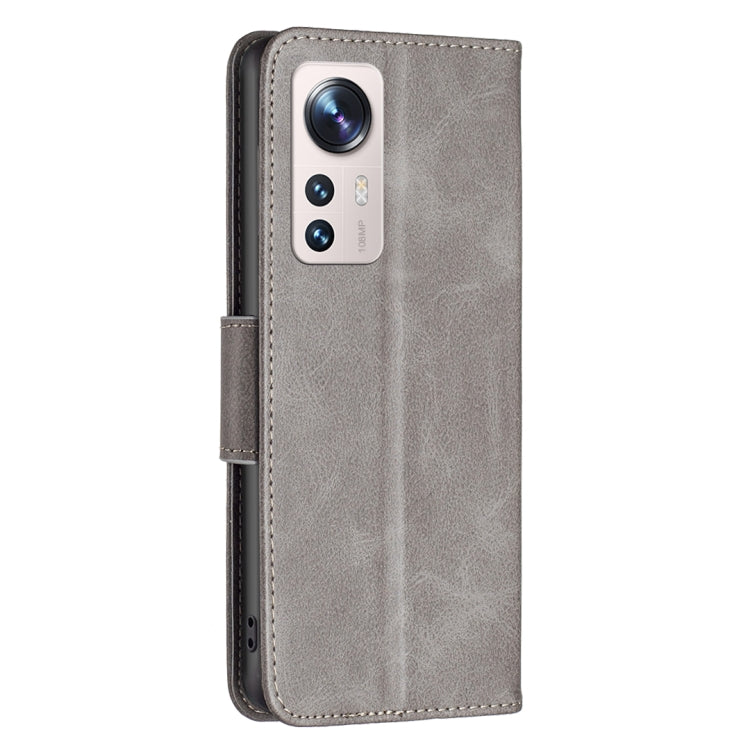 For Xiaomi 12 Lite Lambskin Texture Pure Color Leather Phone Case