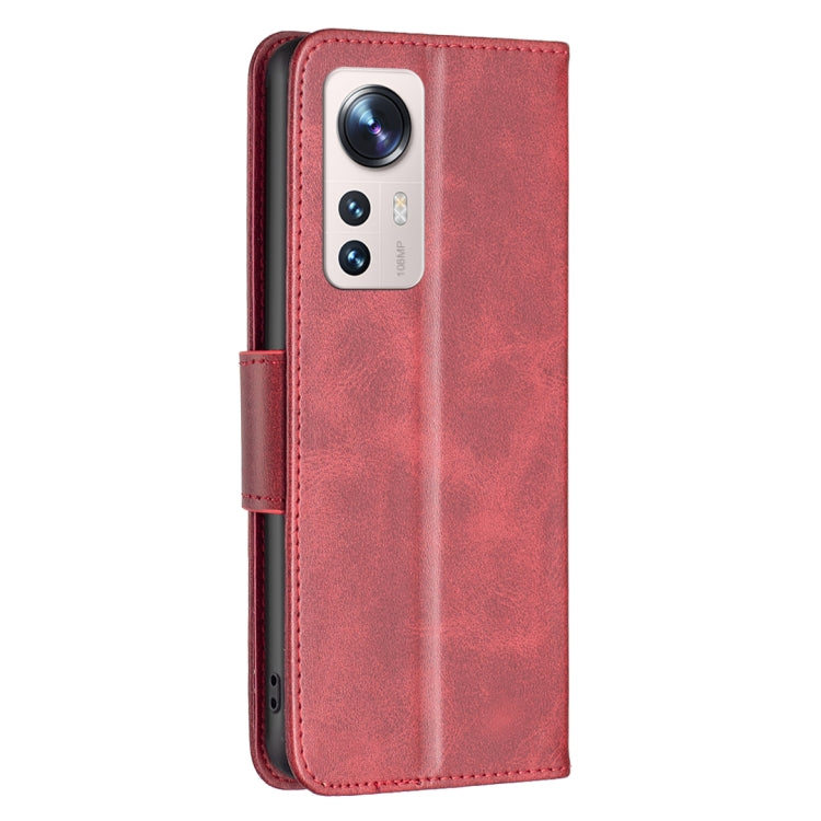 For Xiaomi 12 Lite Lambskin Texture Pure Color Leather Phone Case