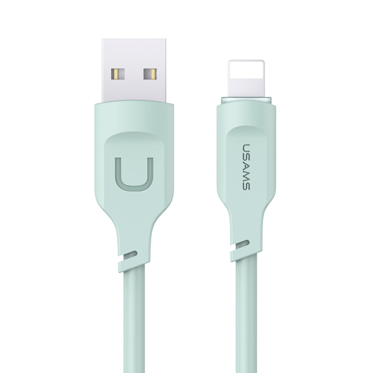 USAMS US-SJ565 Lithe Series 1.2m USB to 8 Pin Fast Charging Cable with Indicator Light