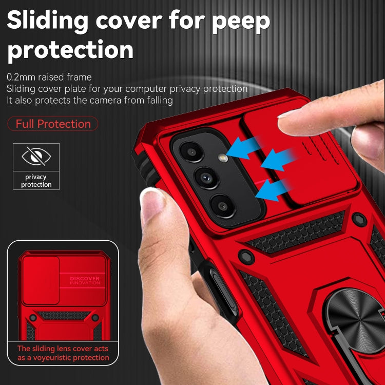For Samsung Galaxy A13 4G Sliding Camshield Holder Phone Case