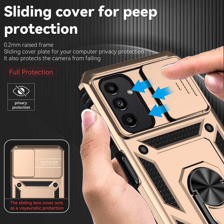 For Samsung Galaxy A13 4G Sliding Camshield Holder Phone Case