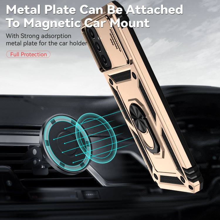 For Samsung Galaxy A13 4G Sliding Camshield Holder Phone Case