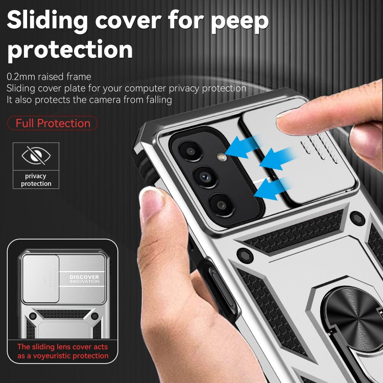 For Samsung Galaxy A13 4G Sliding Camshield Holder Phone Case