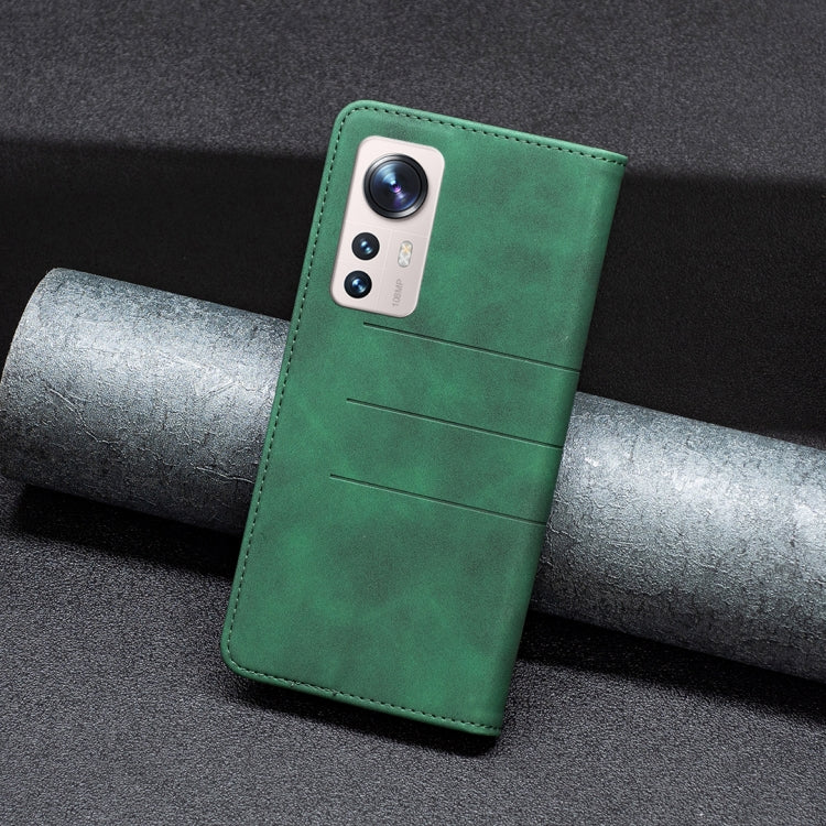 For Xiaomi 12 Lite Magnetic Splicing Leather Phone Case