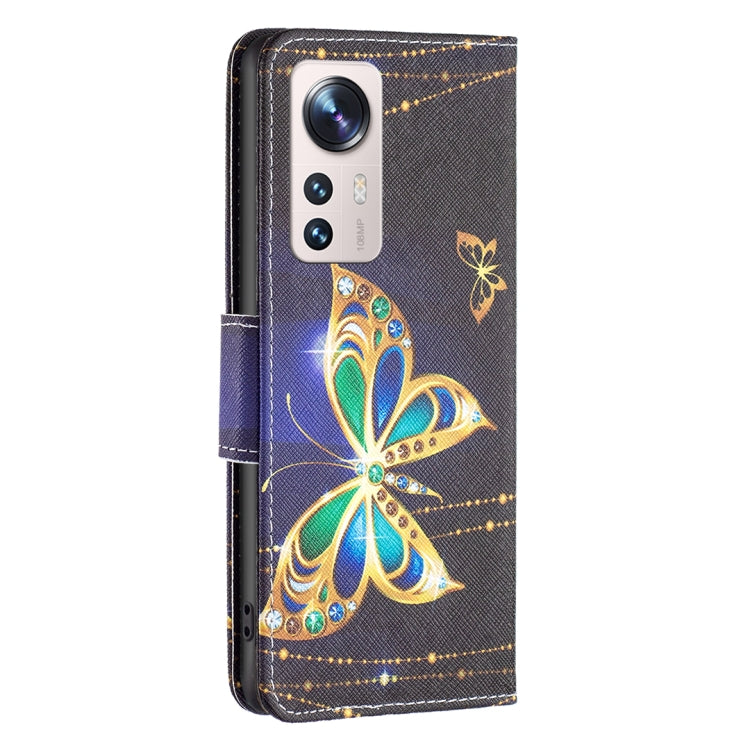 For Xiaomi 12 Lite Colored Drawing Leather Phone Case
