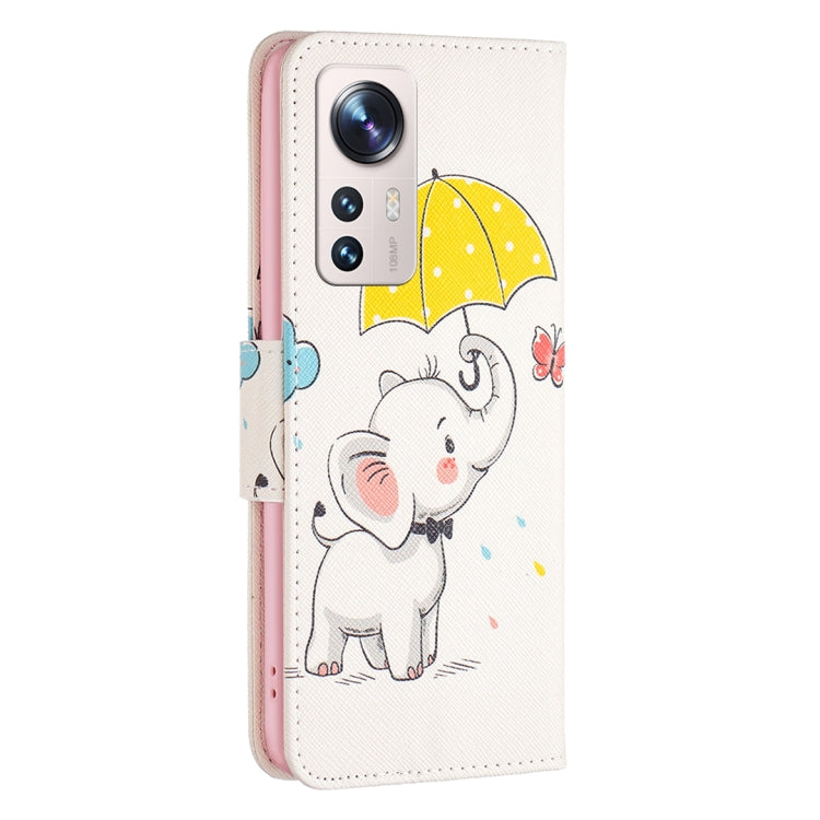 For Xiaomi 12 Lite Colored Drawing Leather Phone Case