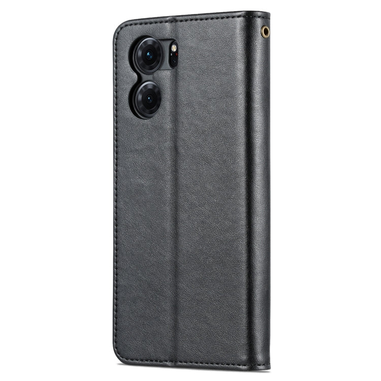 For OPPO K10 AZNS Sheepskin Texture Flip Leather Phone Case