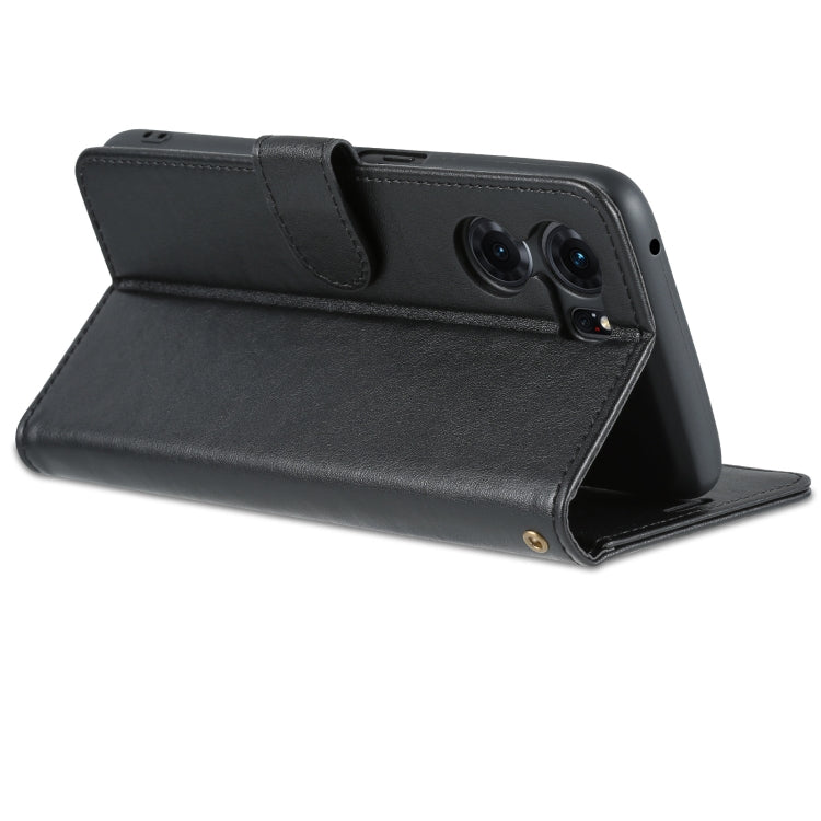 For OPPO K10 AZNS Sheepskin Texture Flip Leather Phone Case