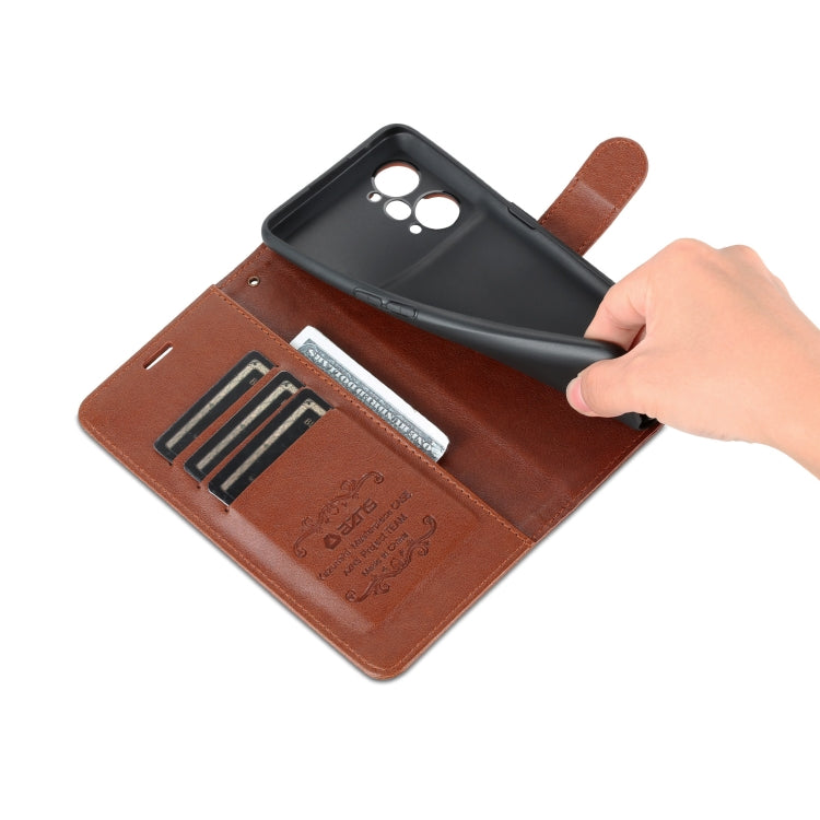 For OPPO K10 Pro AZNS Sheepskin Texture Flip Leather Phone Case