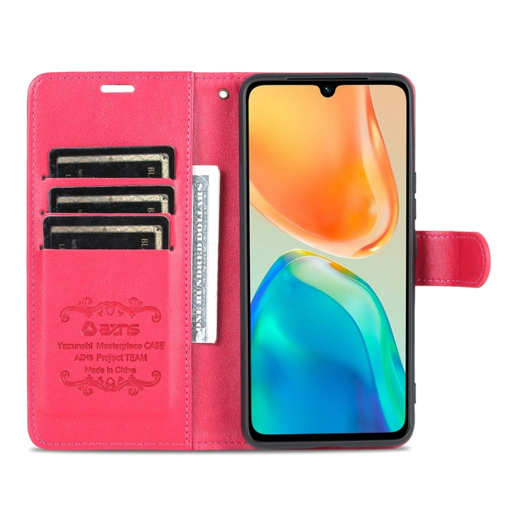 For vivo S15e AZNS Sheepskin Texture Flip Leather Phone Case