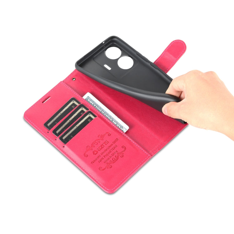 For vivo S15e AZNS Sheepskin Texture Flip Leather Phone Case